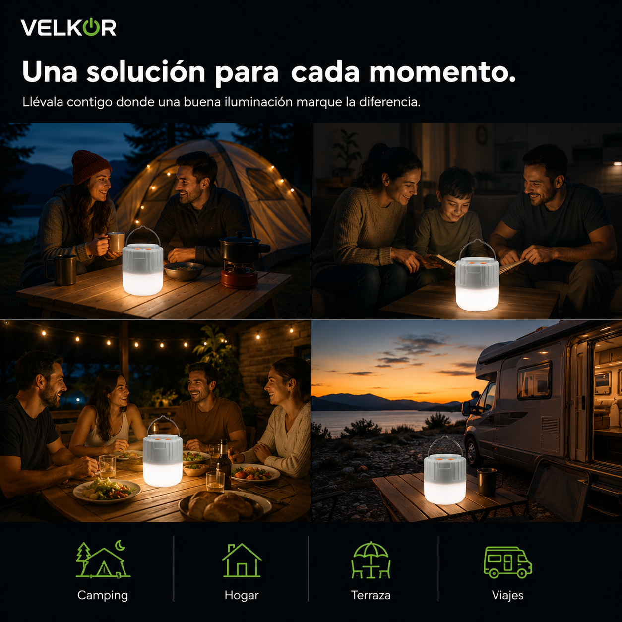LAMPARA RECARGABLE