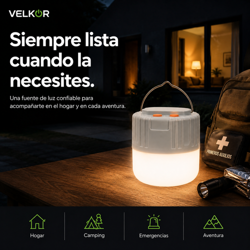 LAMPARA RECARGABLE