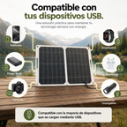 Panel Solar Portátil Velkor 35W